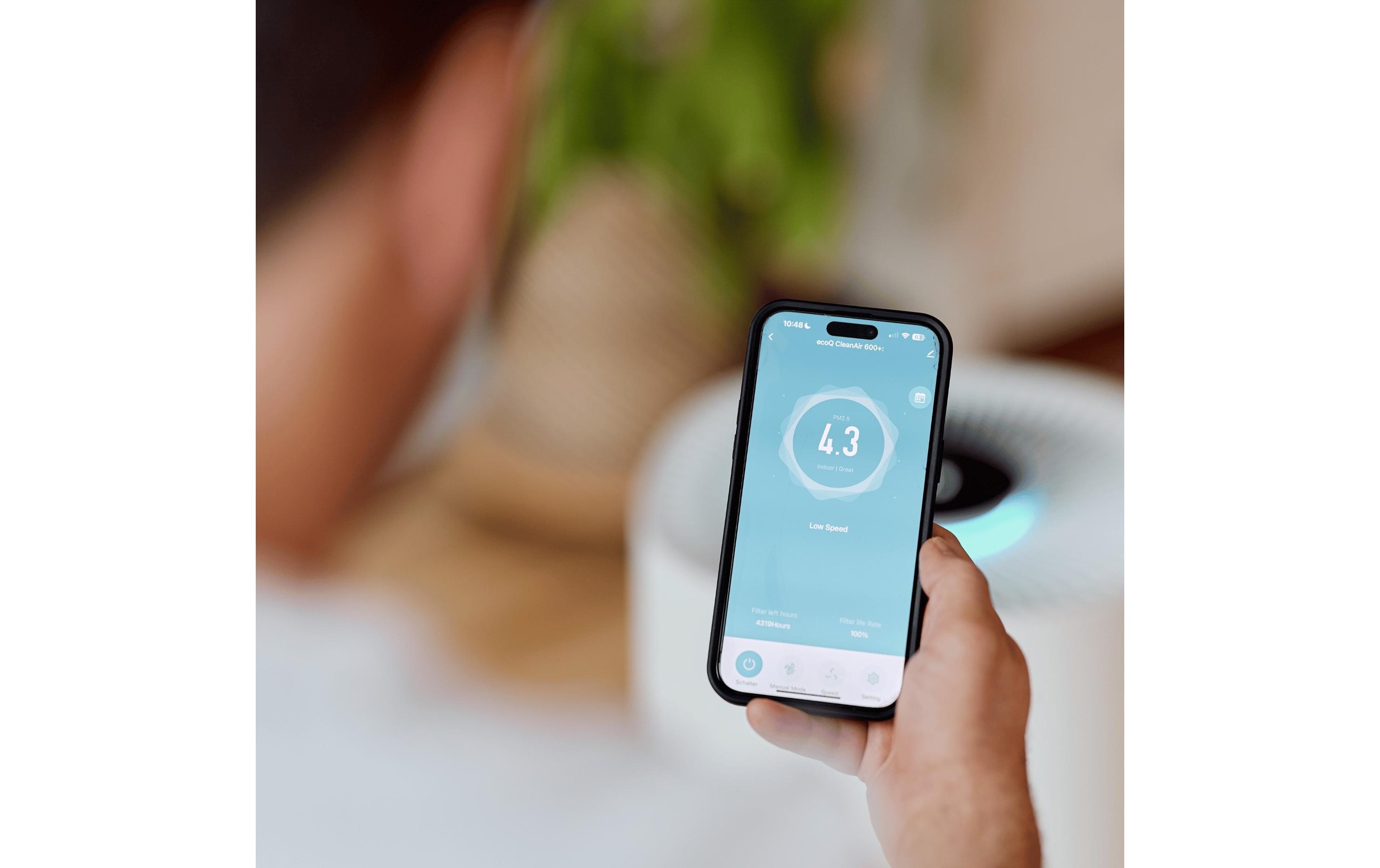 Luftreiniger »Ecofort Luftreiniger ecoQ CleanAir 600« für 130 qm Räume