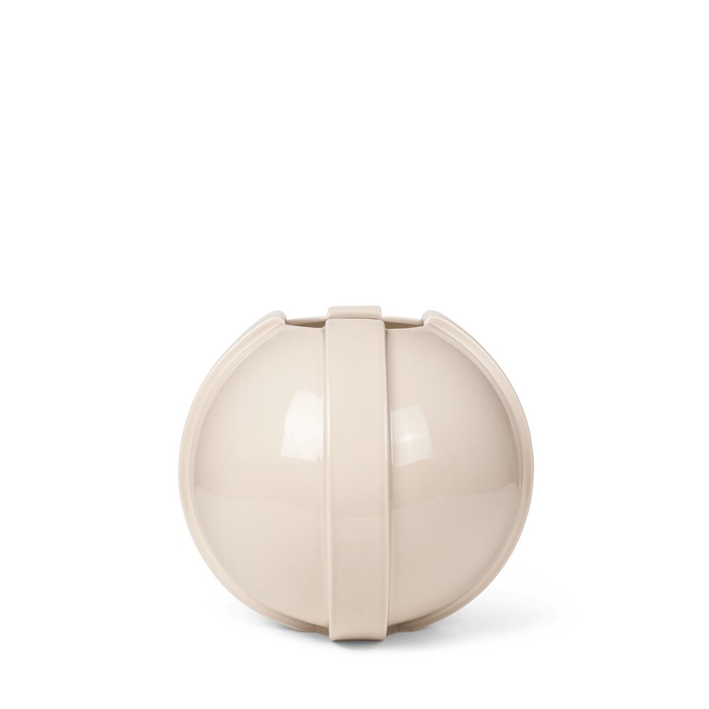 Louise Roe  VINCI Vase 01, Ivory Glaze - H29 cm.