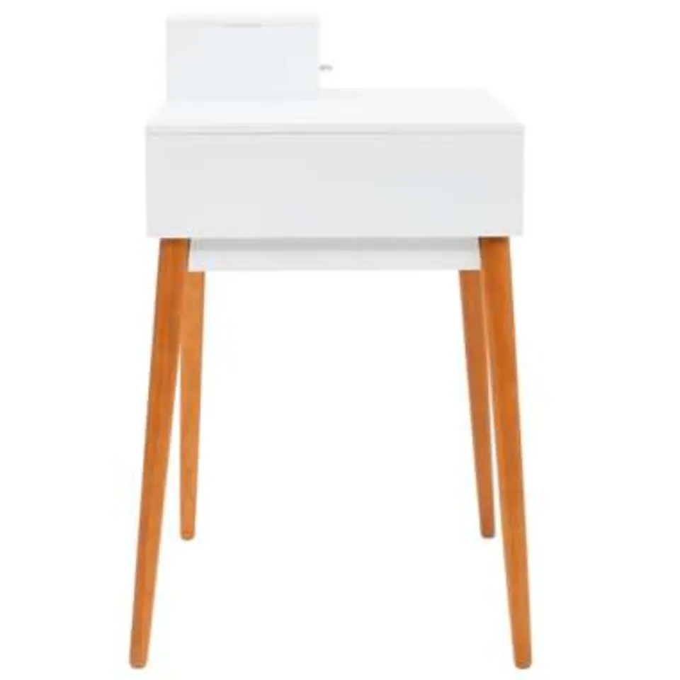 vidaXL - Kaptafel - Wit - MDF