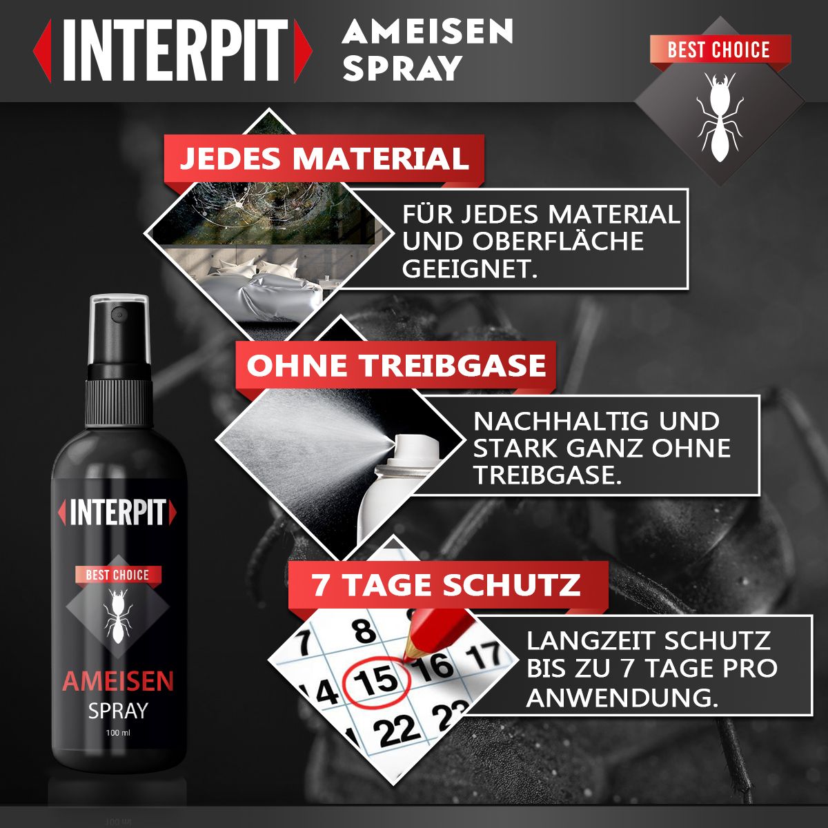 Interpit® | Anti Ameisen Spray