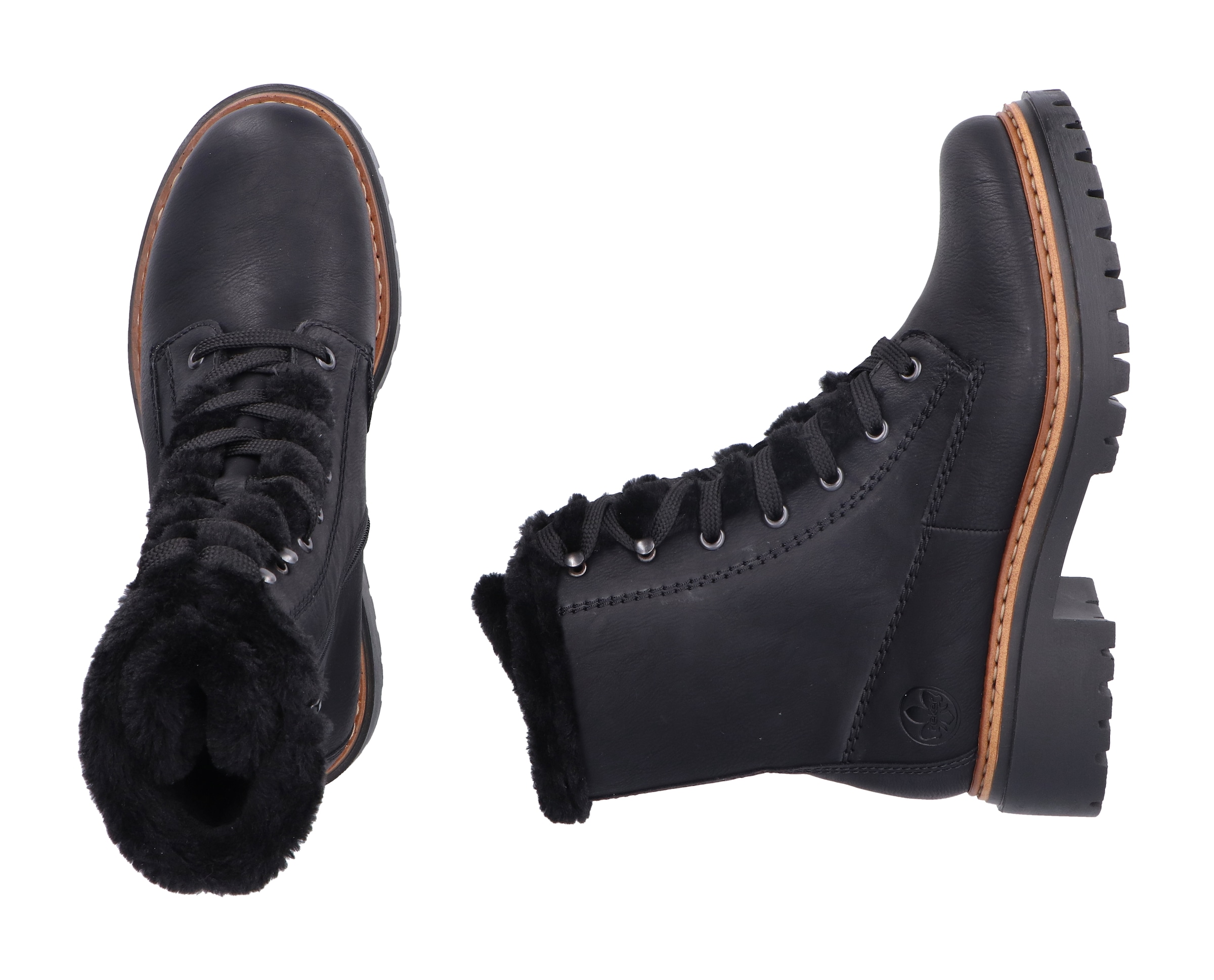 Rieker Winterstiefelette  , Schnürboots, Profilsohle -150 Jahre Rieker Jubiläumsartikel