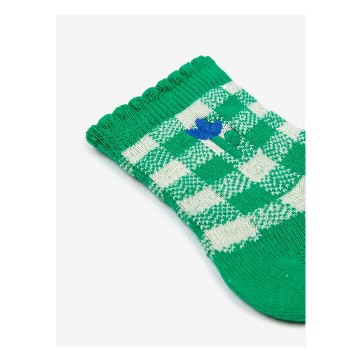Bobo Choses Chaussettes Vichy | Vert