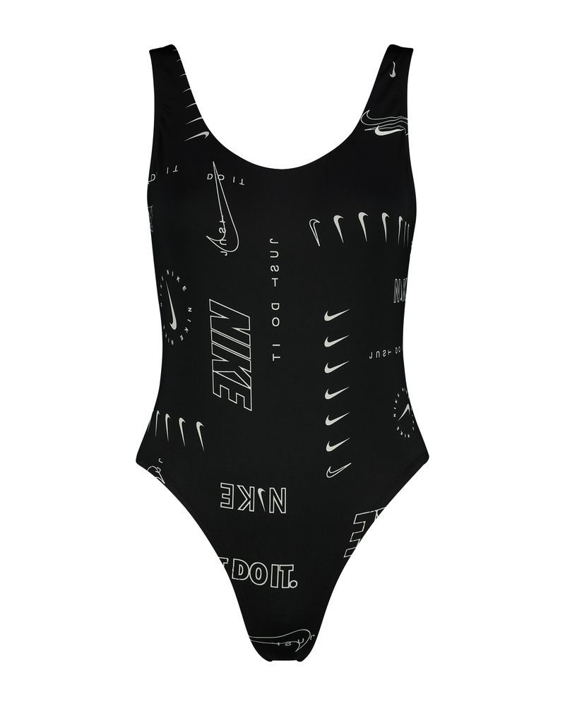 Maillot de bain 1 pièce Nike Swim Noir pour femme