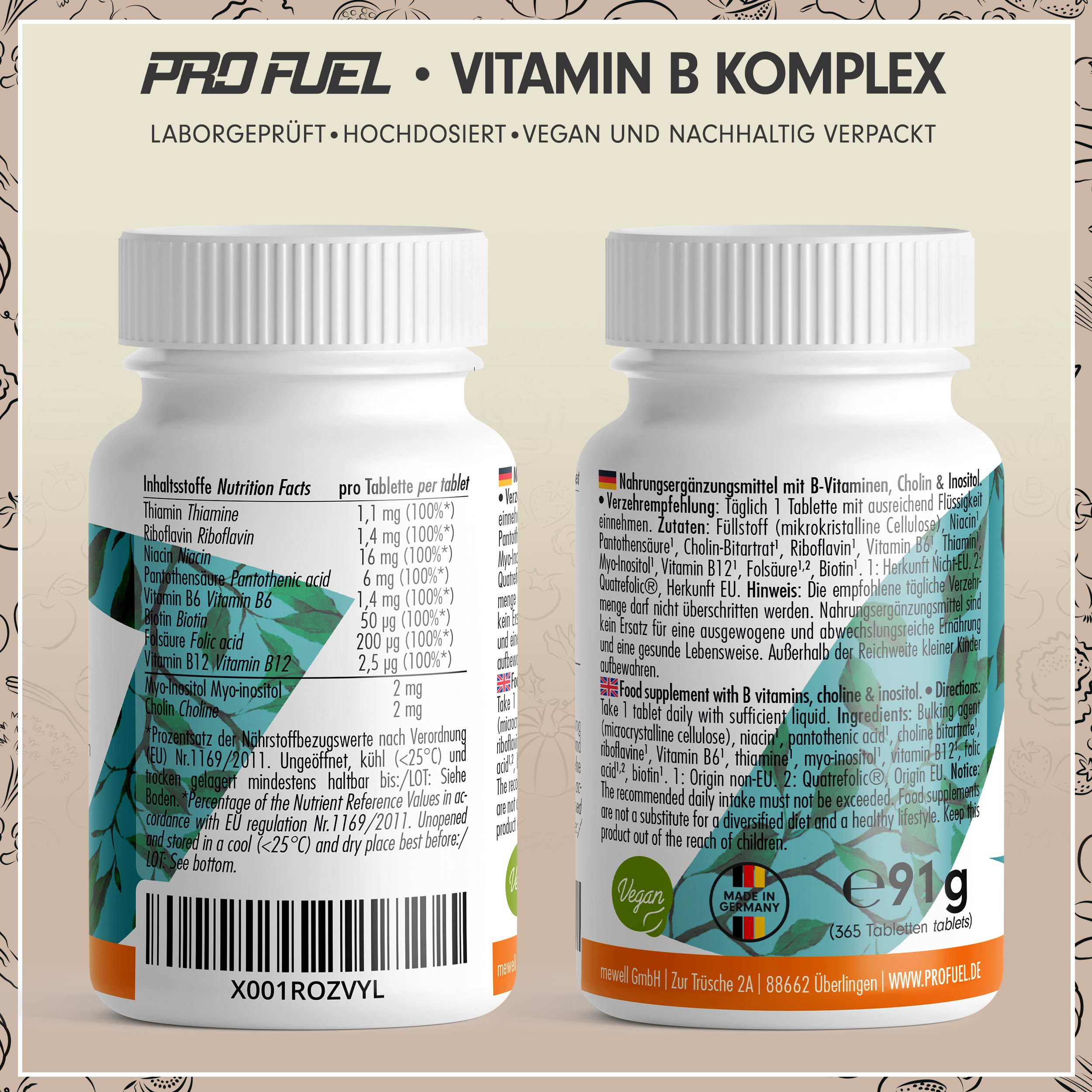 ProFuel - VITAMIN B Komplex