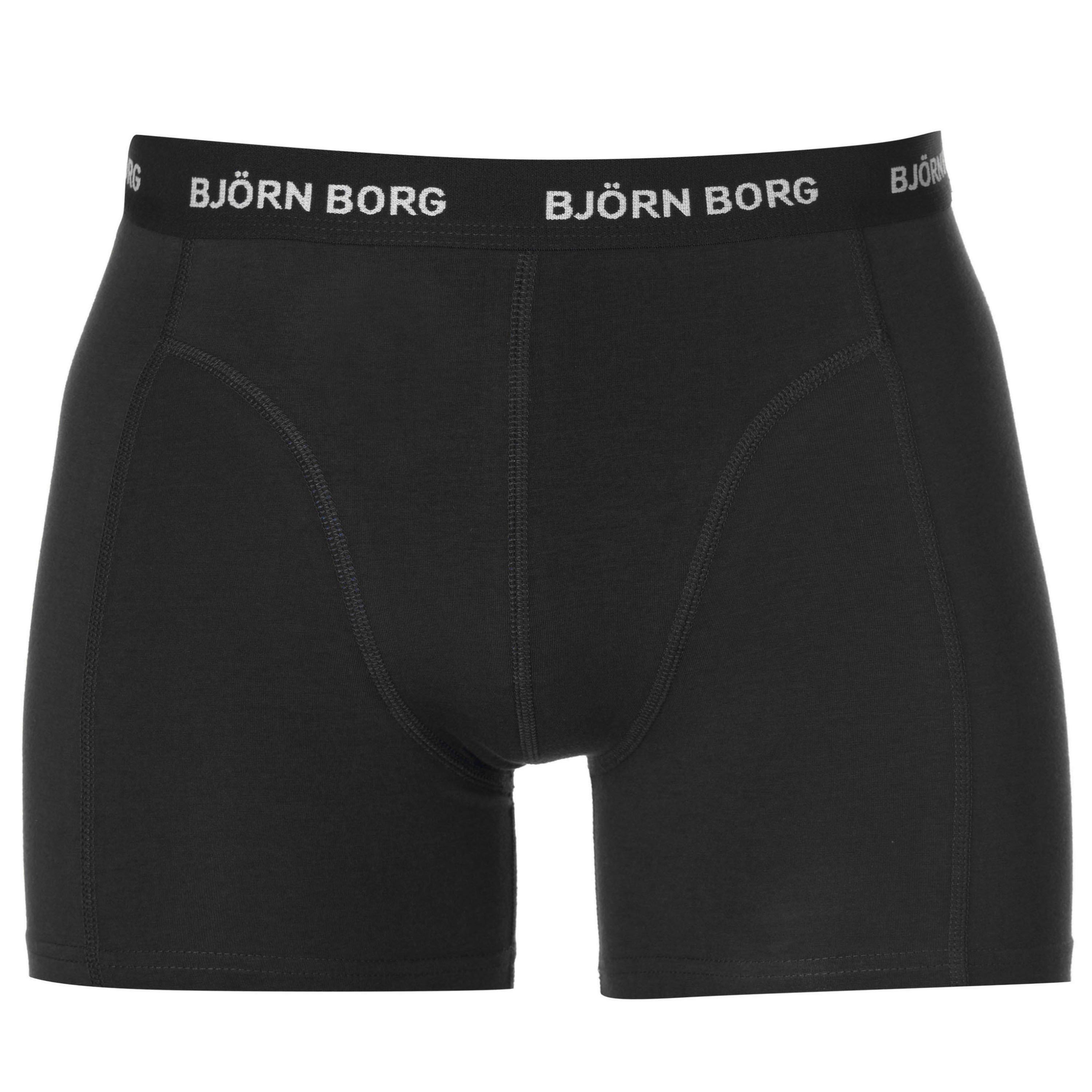 Bjorn Borg 3 Pack Solid Boxer Shorts