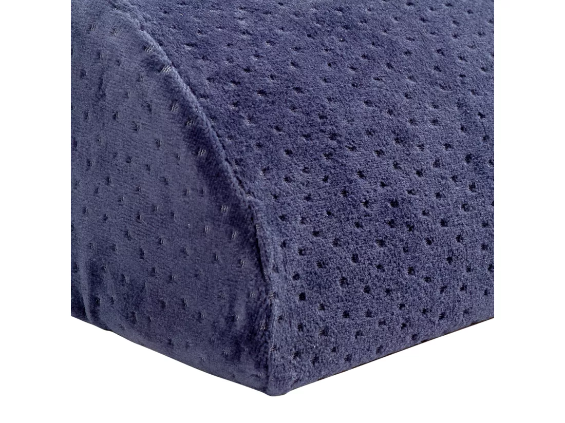 Oreiller viscoélastique relève-jambes ergonomique