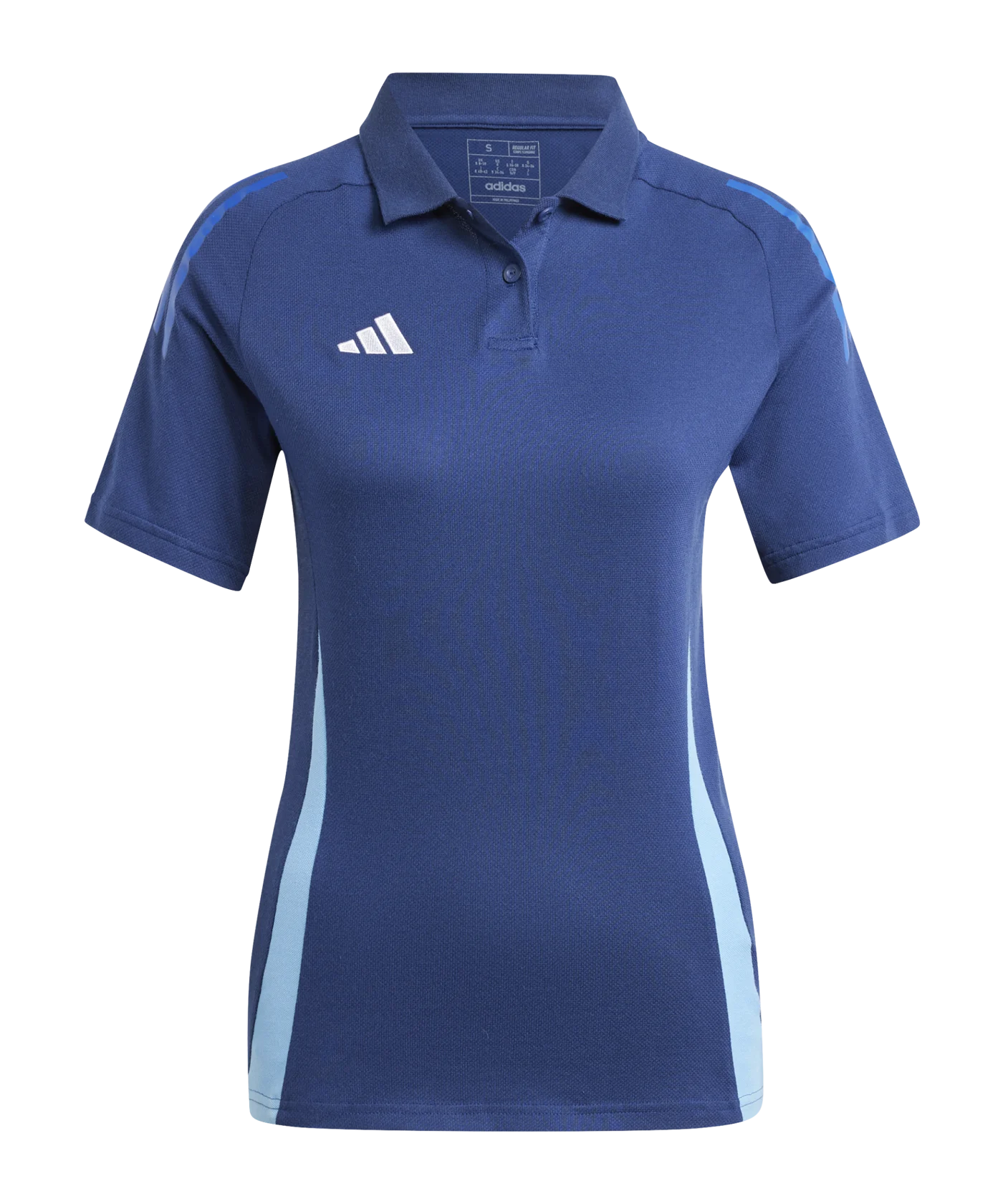 adidas Tiro 24 Competition Poloshirt Damen Blau