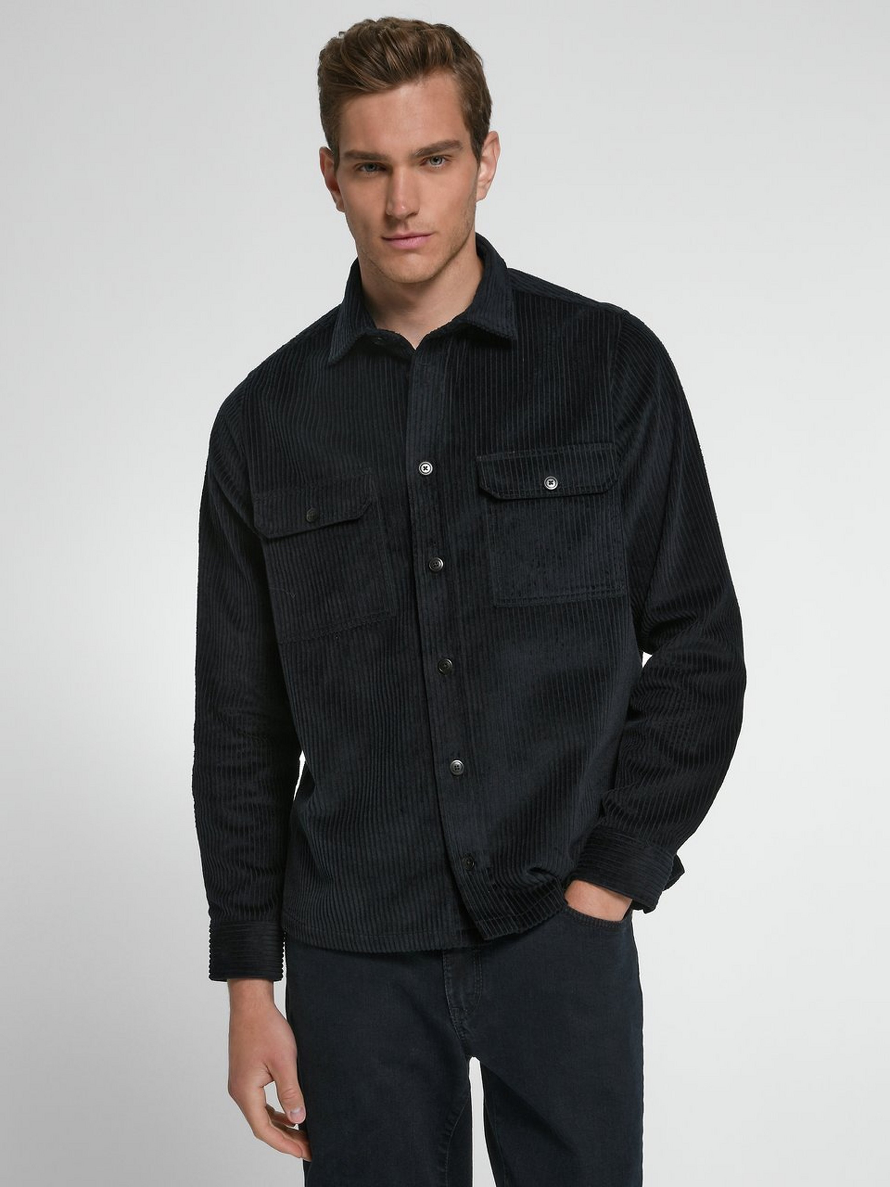 Cord-Overshirt