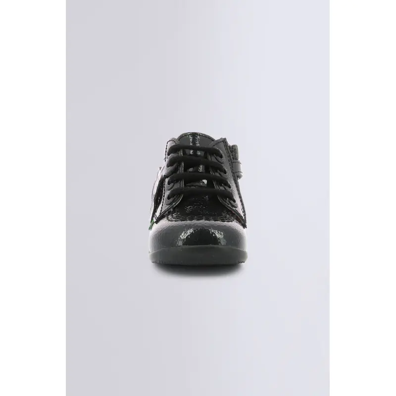 BILLISTA ZIP NOIR VERNIS BOTTILLONS Cuir Fille
