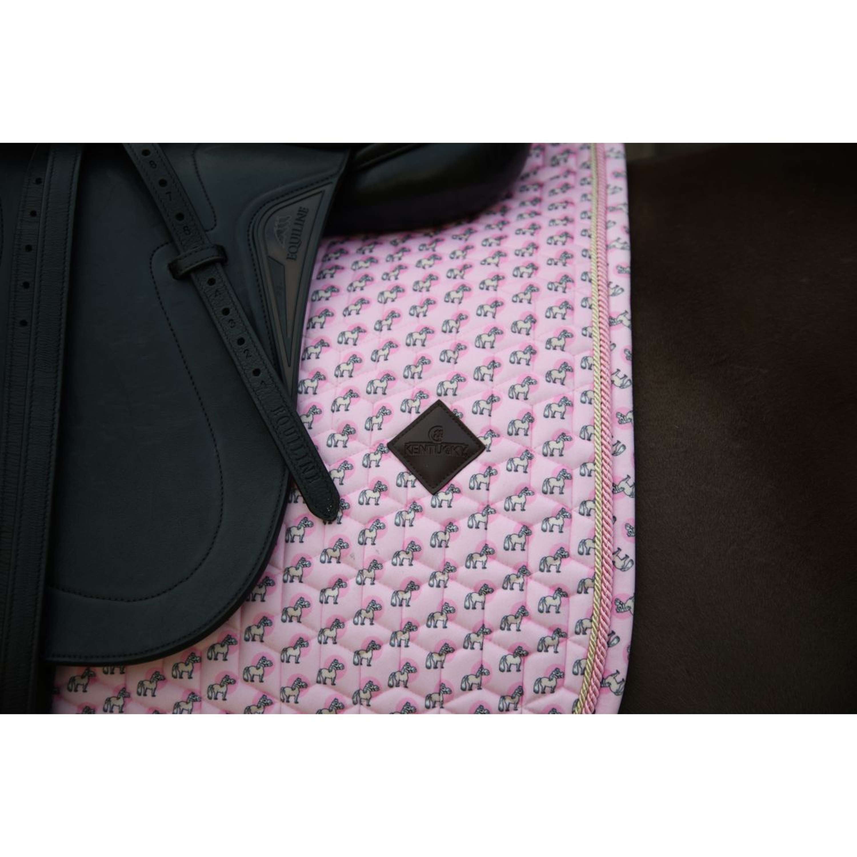 Kentucky Zadeldekje Velvet Sammy Dressuur Old Rose