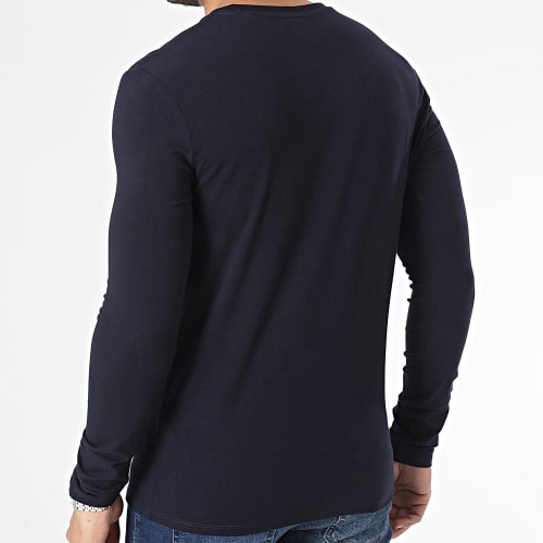 Tee Shirt Manches Longues M2YI08-J1314 Bleu Marine