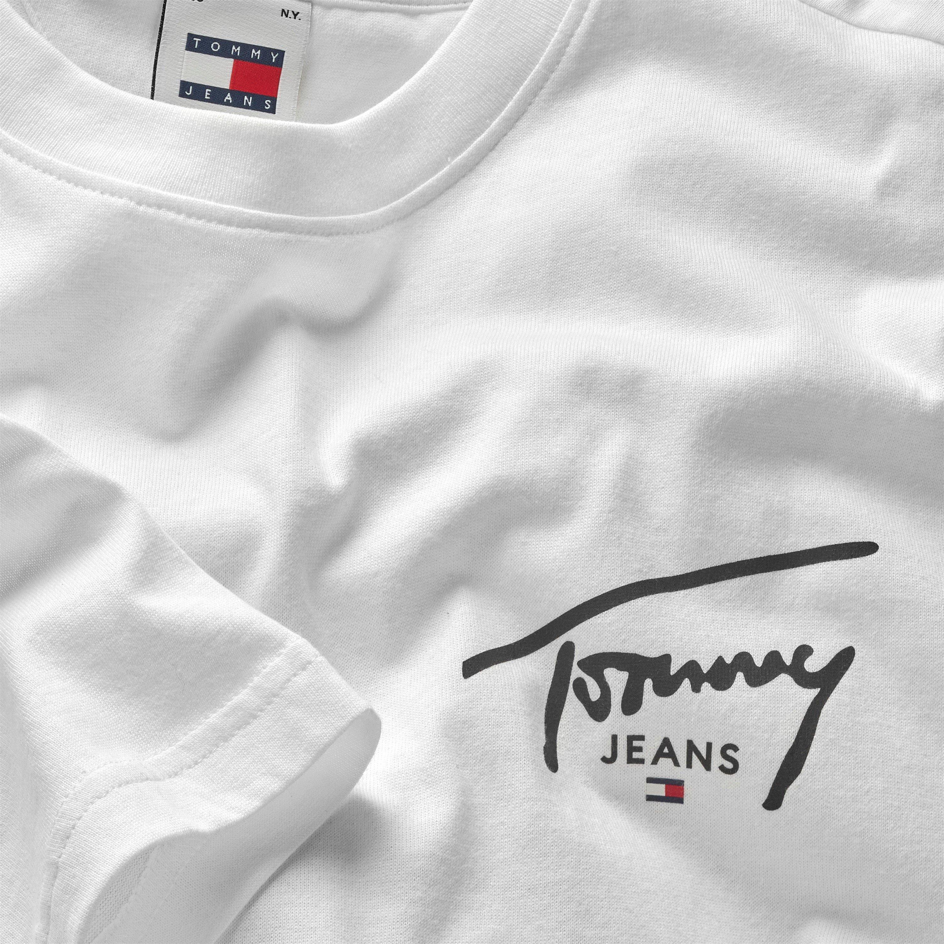 Tommy Jeans Tjm Reg Signature Print Tee Ext