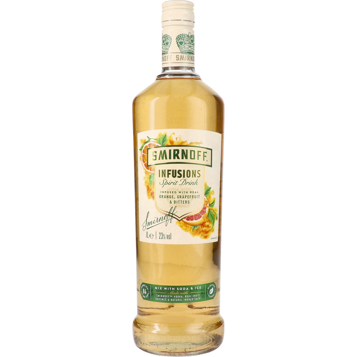 Smirnoff Infusions Orange Grapefruit 100 cl