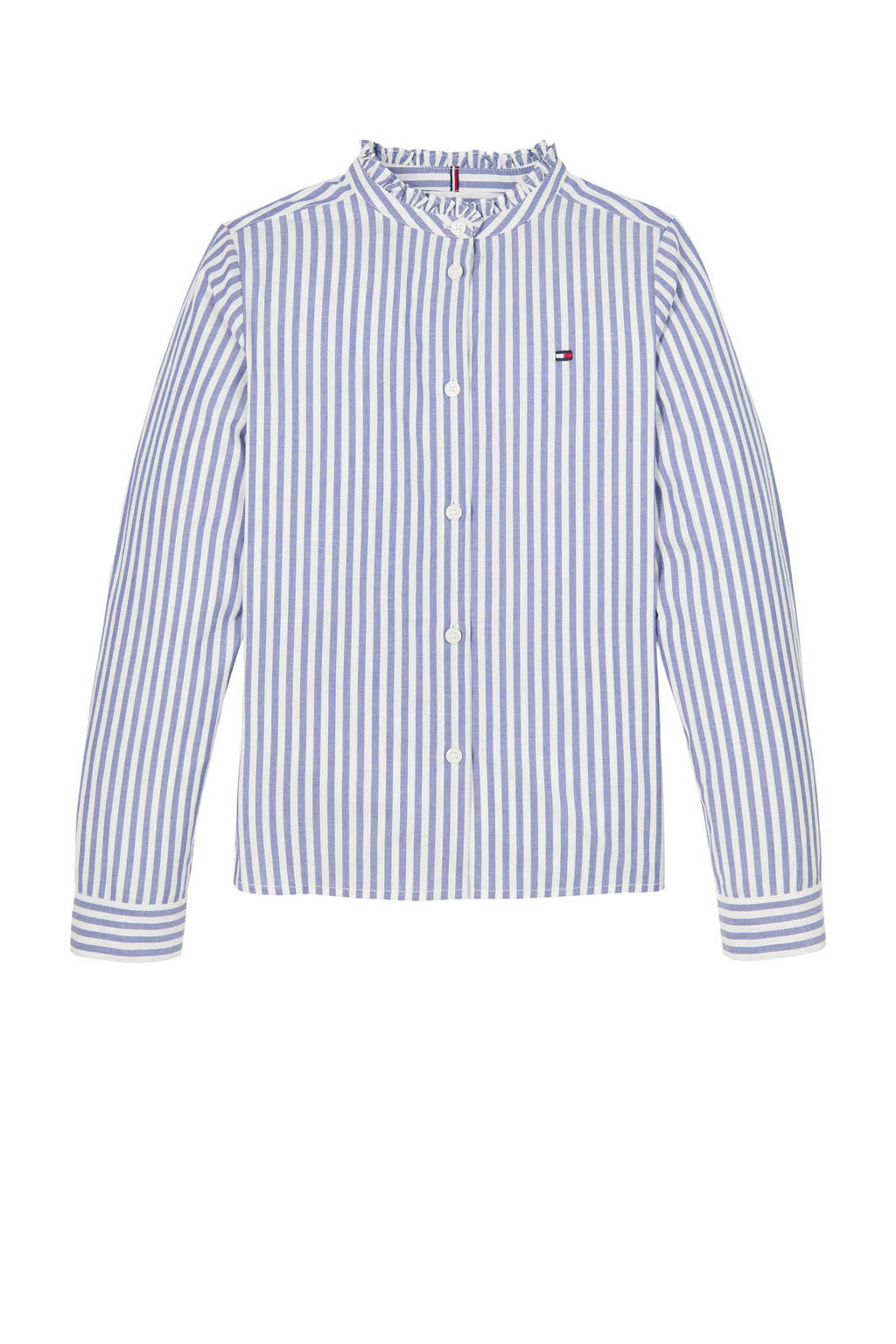 Tommy Hilfiger gestreepte blouse blauw/wit