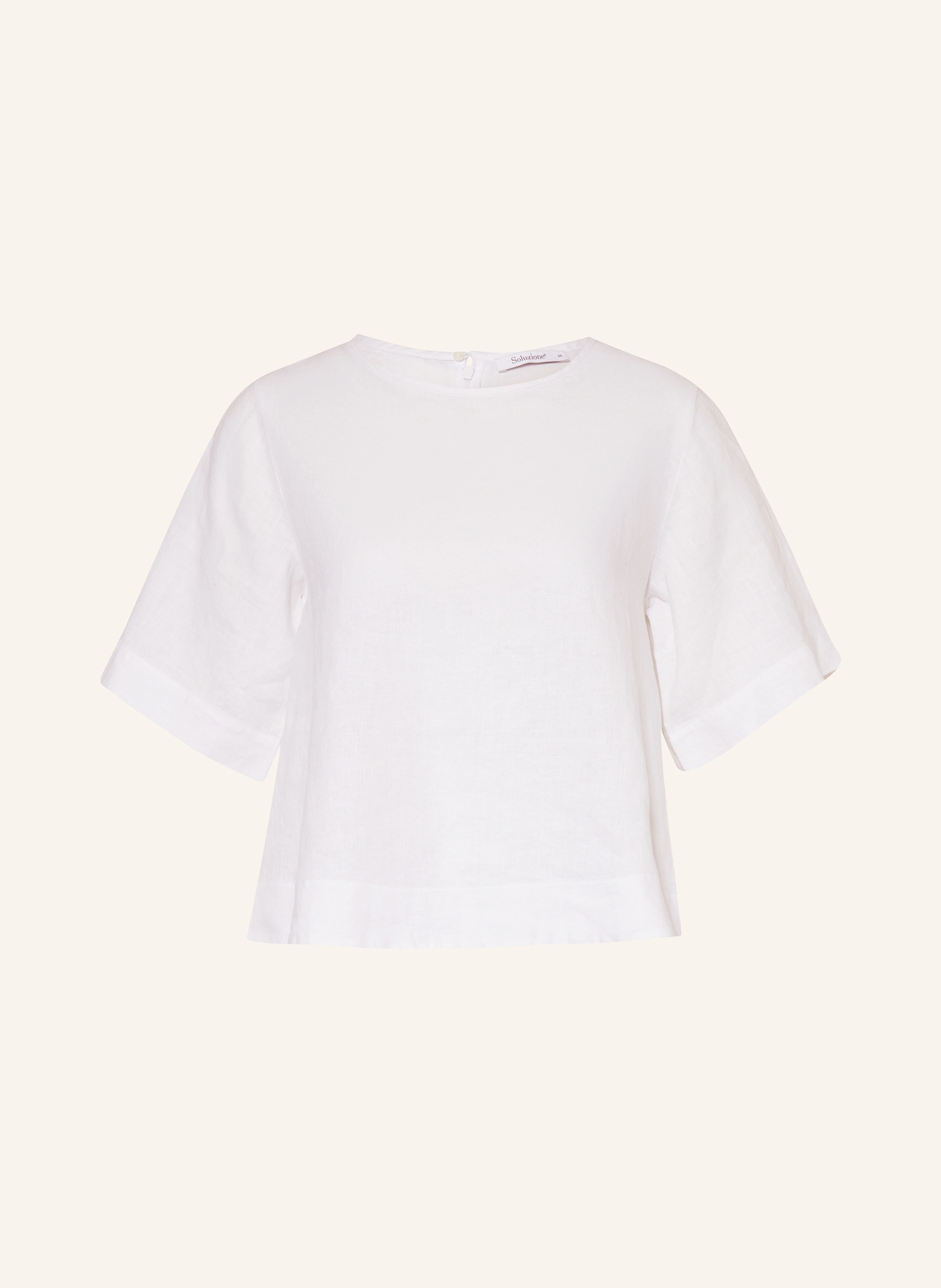 Soluzione Blusenshirt aus Leinen