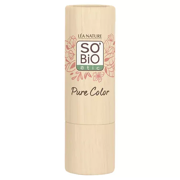 So'Bio Étic Pure Color Rouge à Lèvres Satiné Bio N°12 Bois de Rose