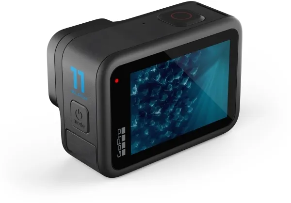 GoPro® | HERO11 Black - Action-kamera - 27 MP - 5.3K / 60 fps - 27 MP - trådløst netværk - undervands op til 10 m - sort