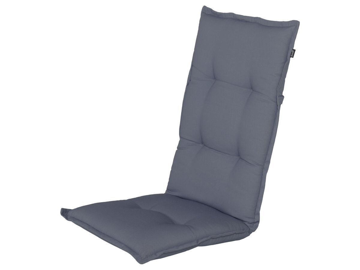 Hartman Cuba graphite blue hoge rug tuinkussen