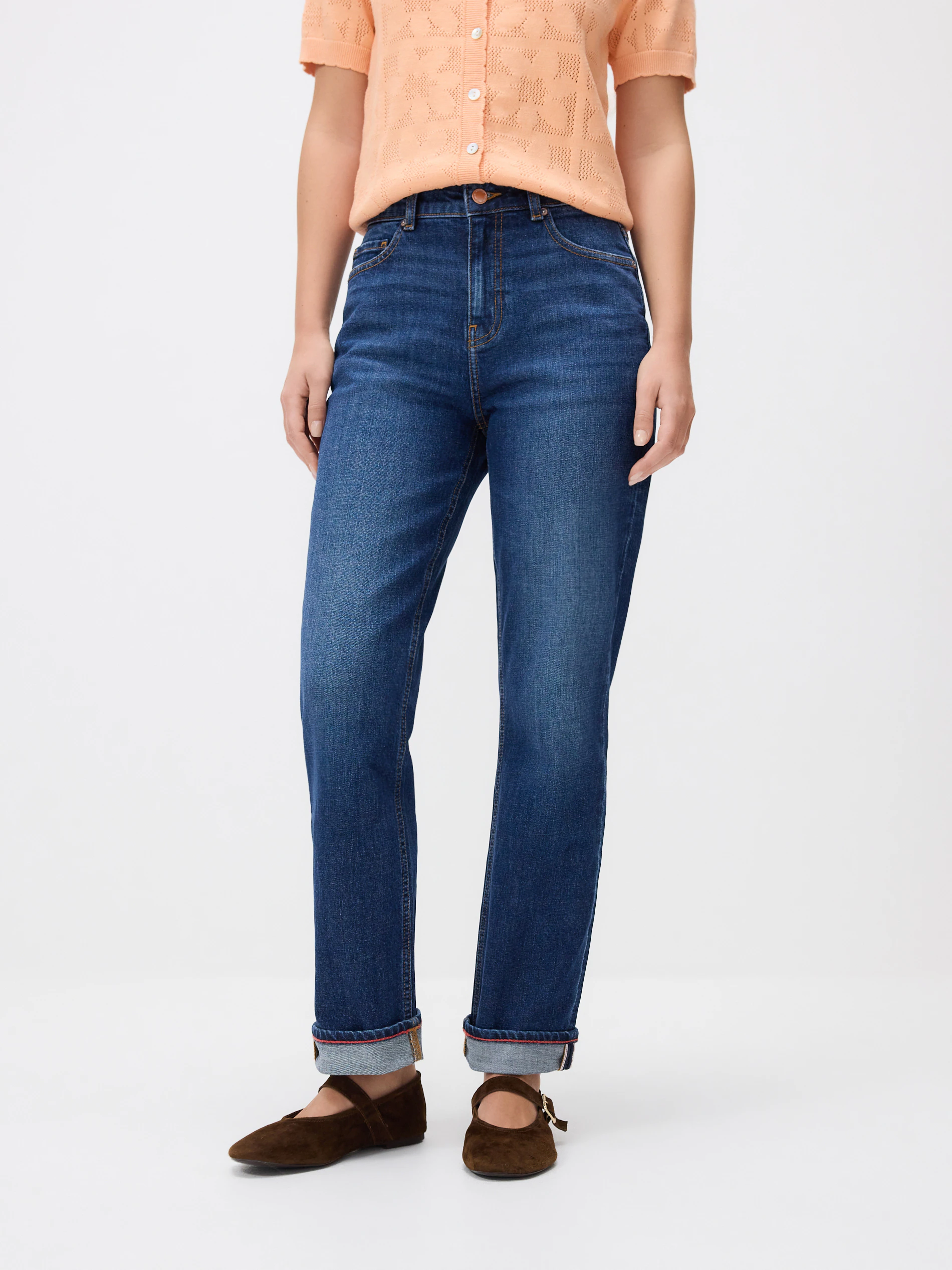 Jeans im Boyfriend-Fit