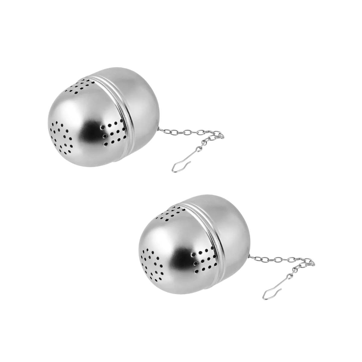 Lot de 2 boules à thé ovale en inox Petit Déjeuner Fackelmann