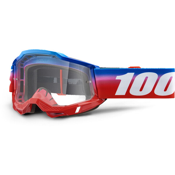 100% - Masque Accuri 2 Unity Bleu / Rouge / Blanc