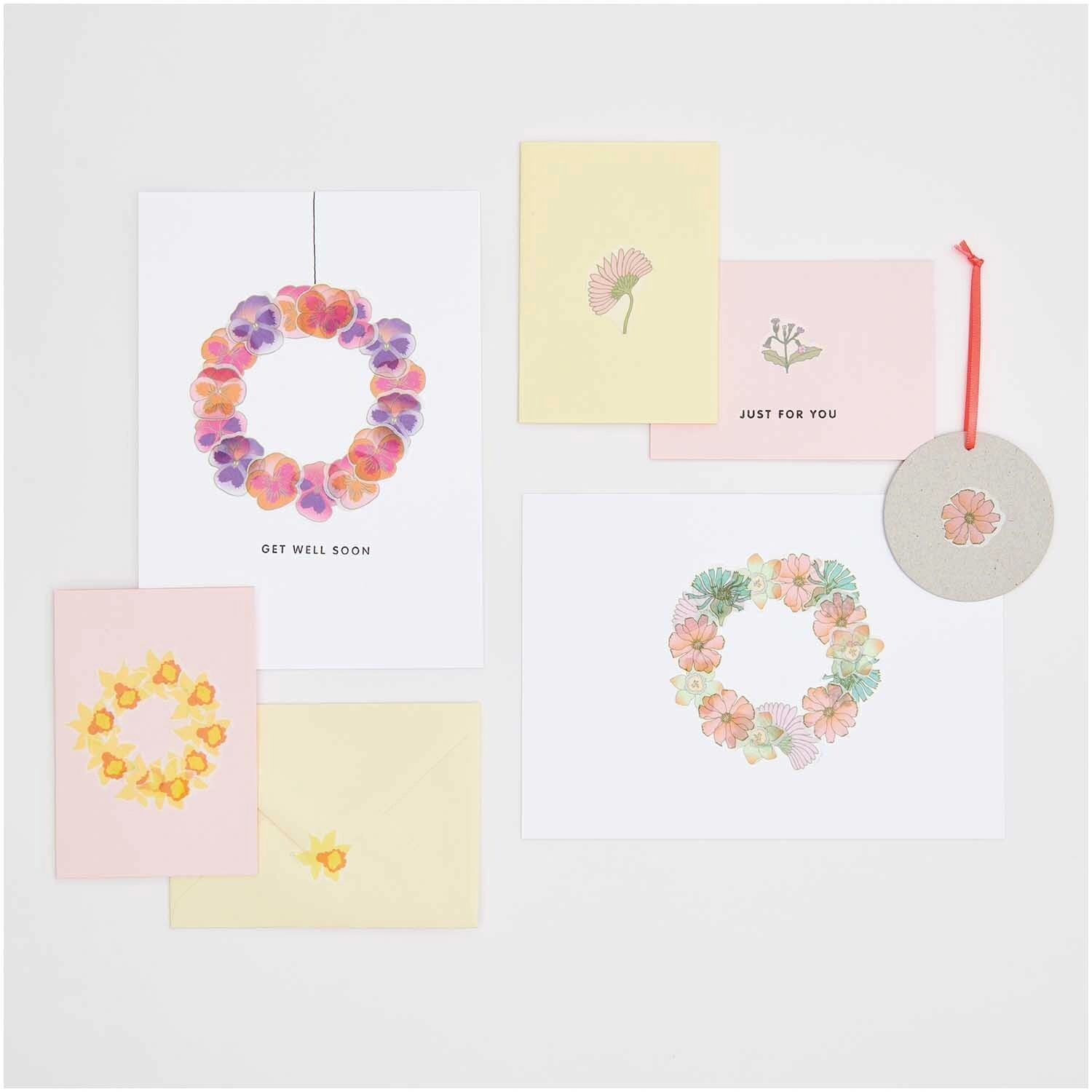 Washi-Sticker FUTSCHIKATO BLUMEN 200-teilig