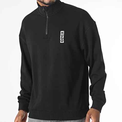 Sweat Col Zippé Dutzagata 50494188 Noir