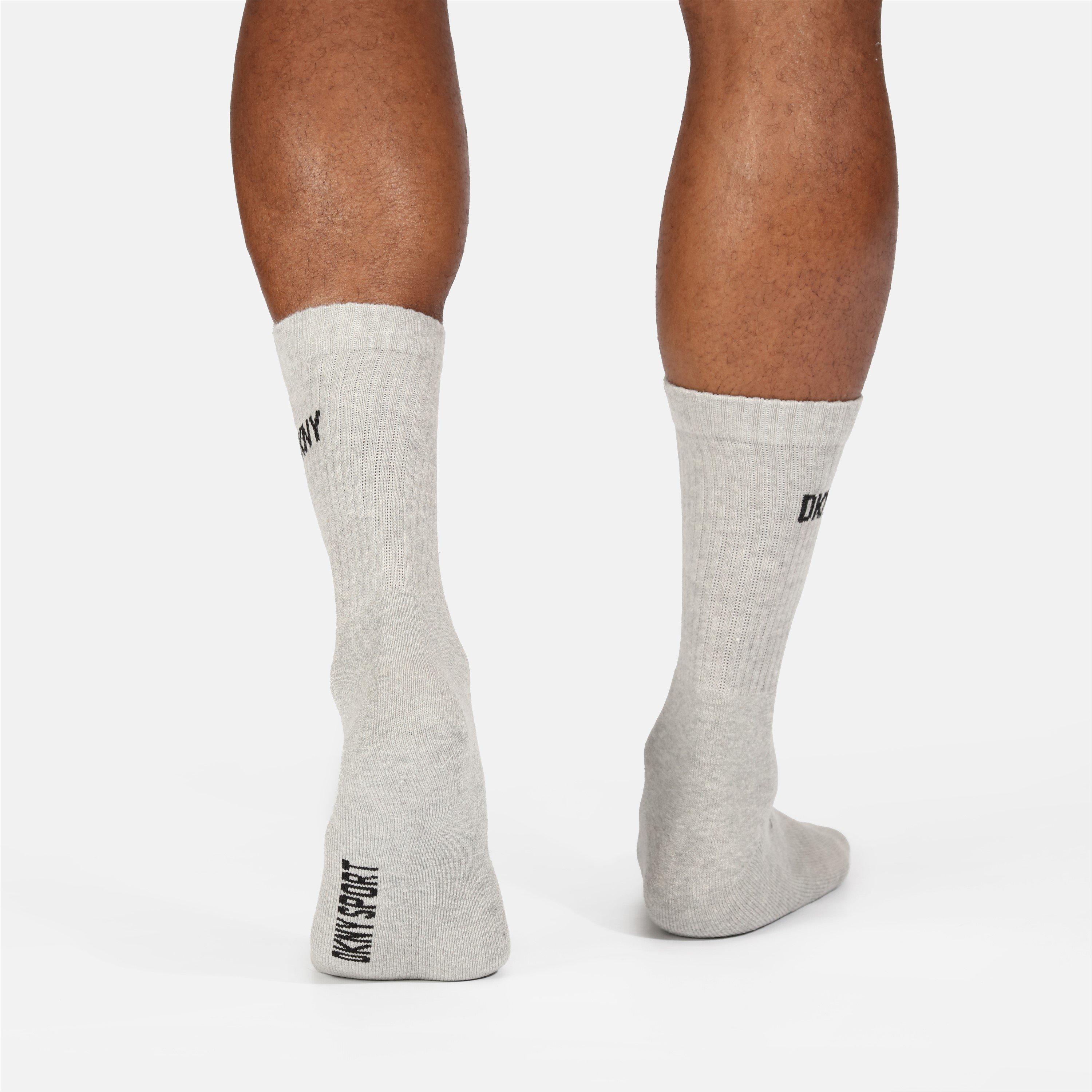 DKNY Ribbed 3 Pack Socks