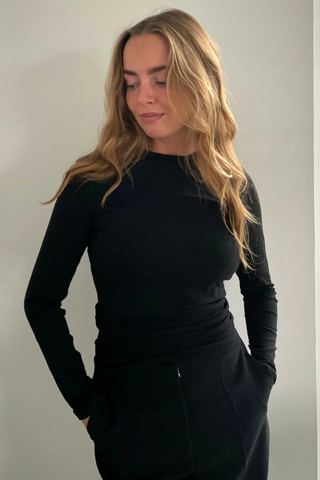 A-View Stabil Top L/S 999 black