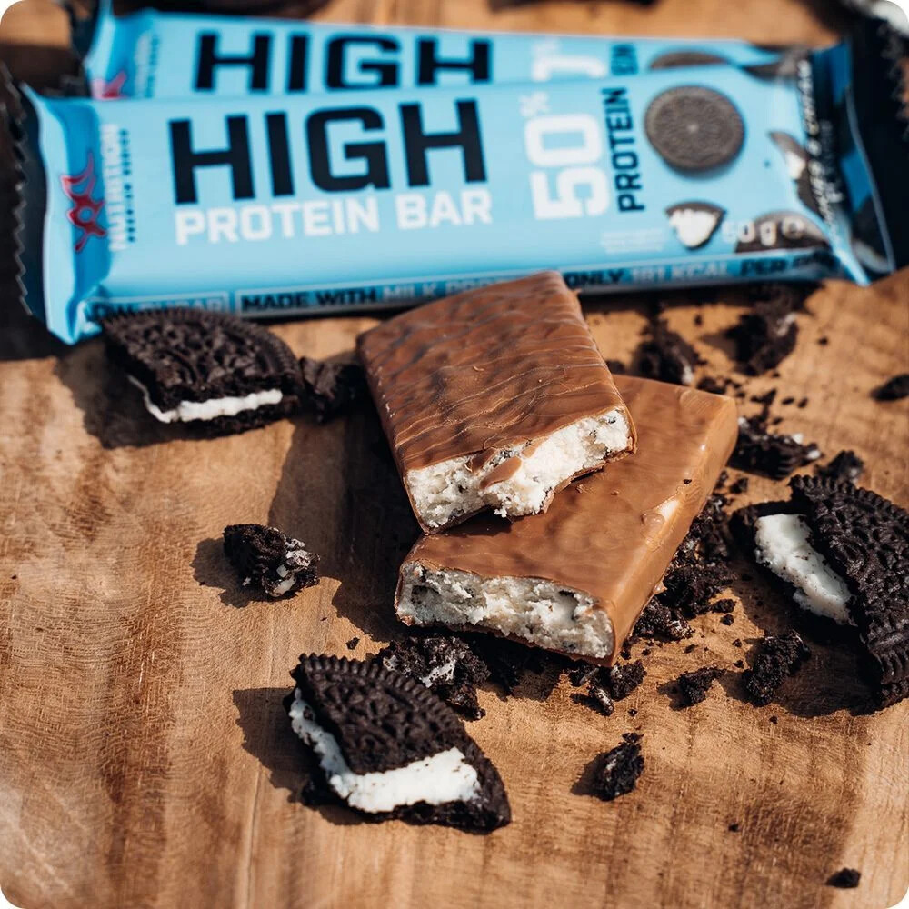 20x XXL Nutrition High Proteïne Bar 2.0 Cookies En Cream20 x 50 gr