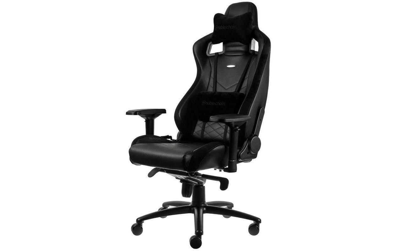 Gaming-Stuhl EPIC Schwarz<br>Besonders bequemer Computersessel, Mercedes-AMG Petronas Motorsport Edition