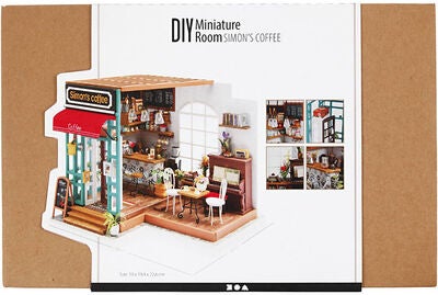 Creativ Company Hobbysett DIY Miniatyrrom Kafe