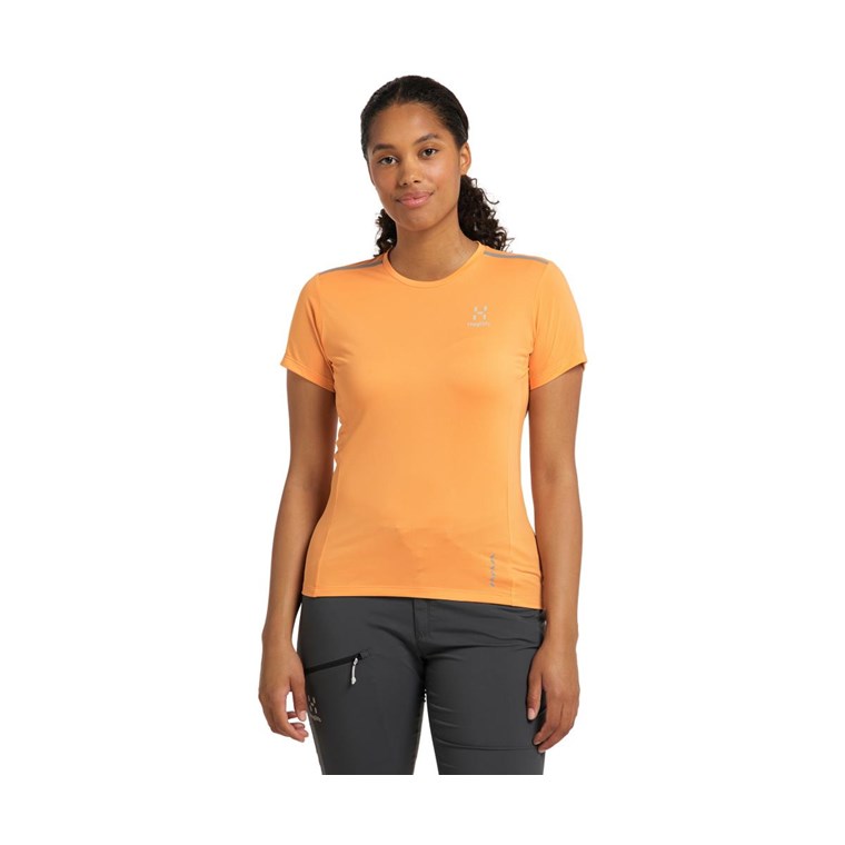 Haglöfs L.I.M Tech Tee Women Soft Orange