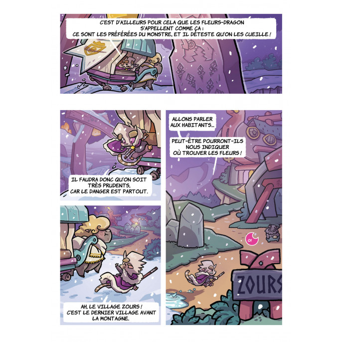 Chatons  et  Dragons : Les Fleurs-Dragon - La BD dont tu es le Petit Héros