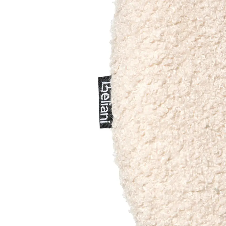ADAIR - Eetkamerstoel set van 2 - Beige - Bouclé