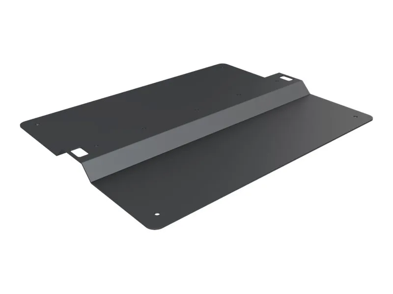 Multibrackets M Pro Series - Komponenter til montering (monteringsbase) - for kiosk - stål - sort - gulvstandermonterbar - for Samsung OM55N-D