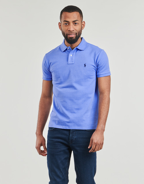 Polo Ralph Lauren - POLO AJUSTE SLIM FIT EN COTON BASIC MESH Azul / Celeste / Isle / Heather