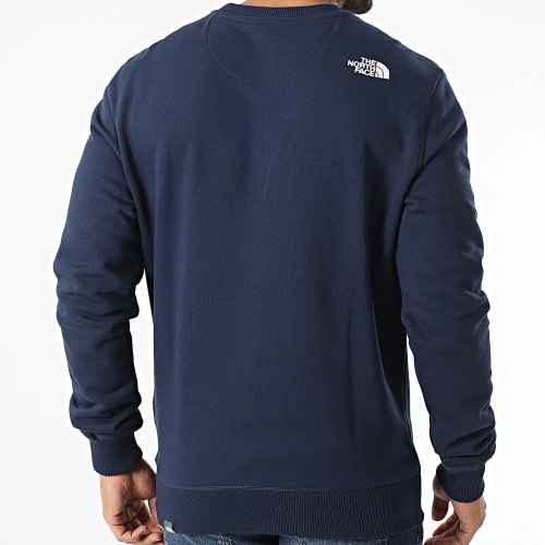 Sweat Crewneck A4SVR Bleu Marine