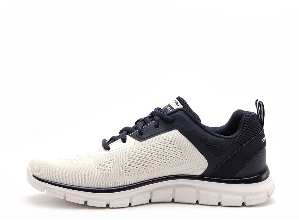 Skechers basses homme trackbr 232698 blanc