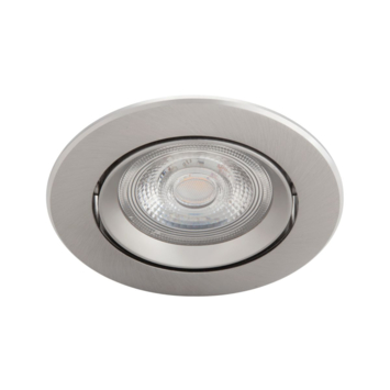 Philips inbouwspot LED Sparkle 1x5W nikkel 2700K