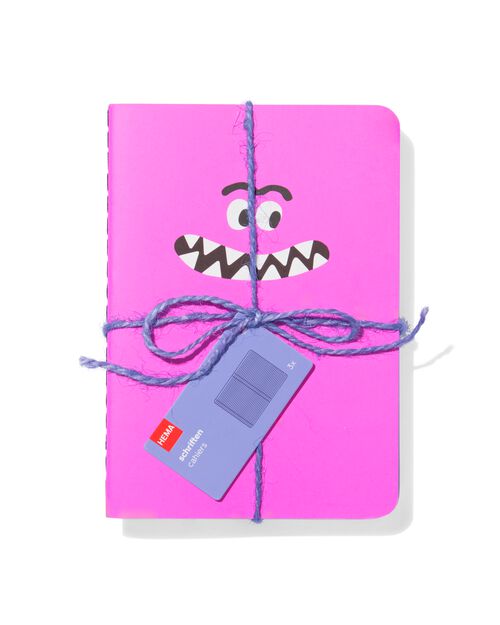 carnets A6 échantillons - 3 pièces