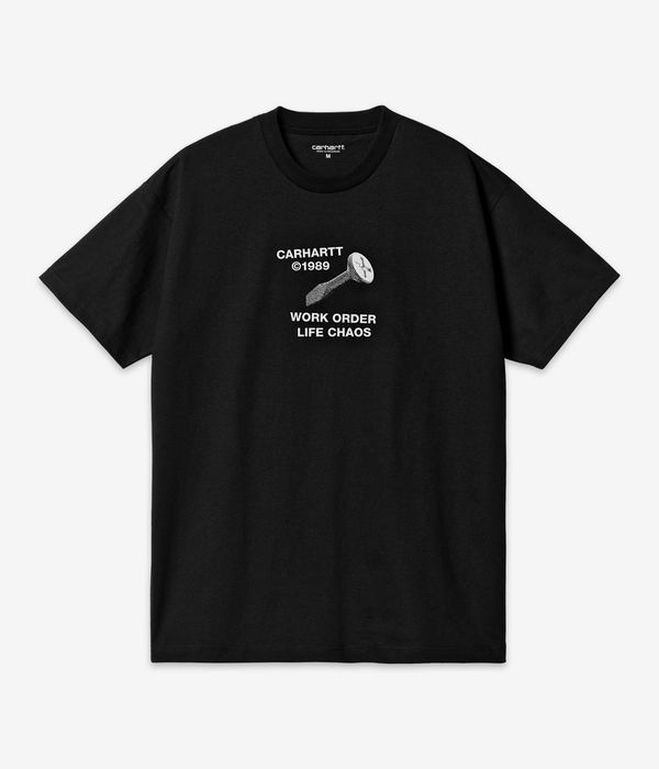 Carhartt WIP Strange Screw Organic T-Shirt (black)