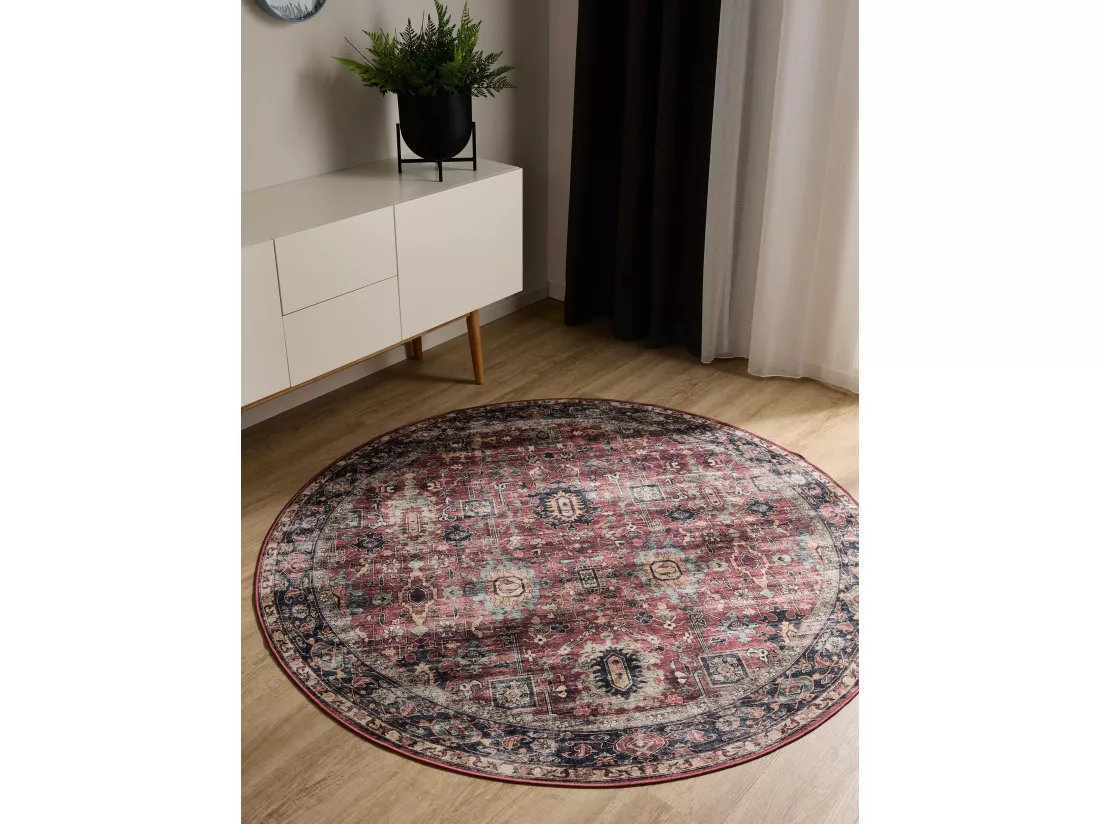 Tapis lavable George Multicouleur ø 160 cm rond