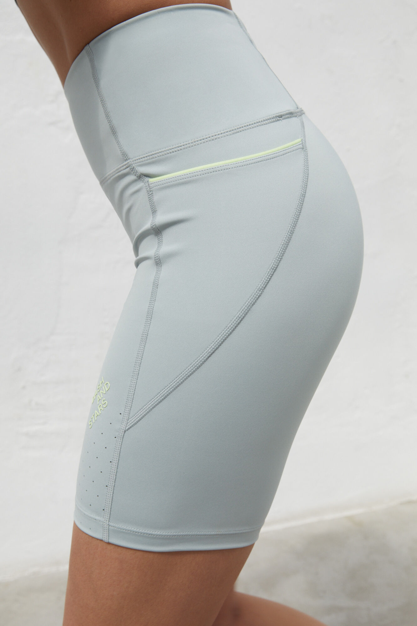 Legging de ciclismo verde 4D Stretch - verde