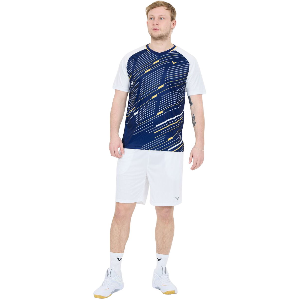 Victor T-43100 Badminton T-shirt Herre