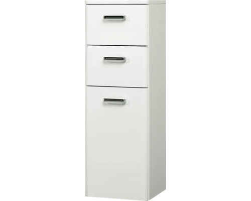 Pelipal Piolo highboard, 30 cm breed, wit, gedemonteerd