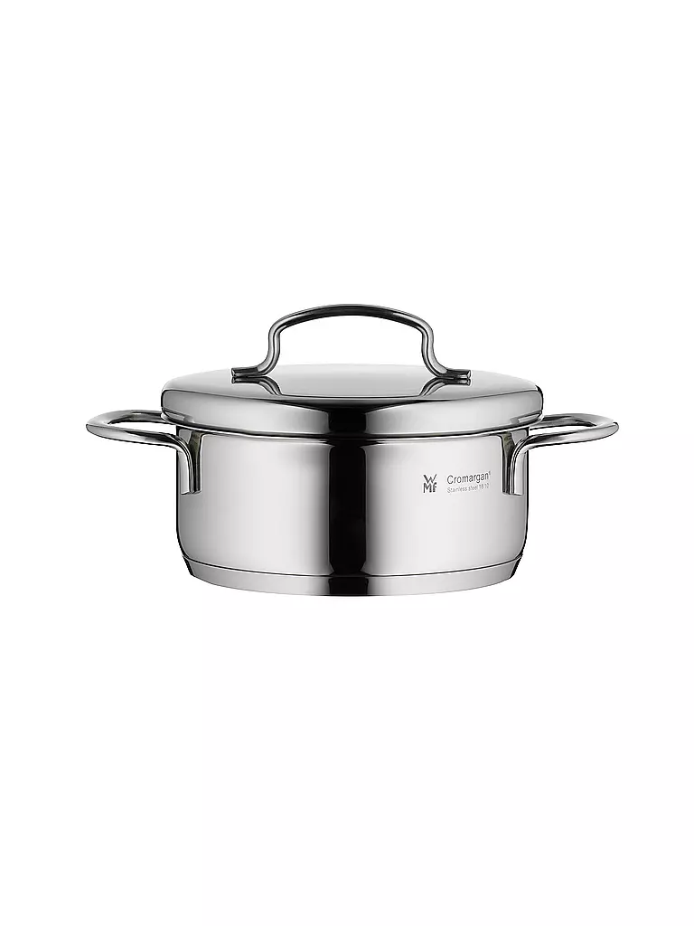 WMF Mini Bratentopf mit Deckel 12cm silber
