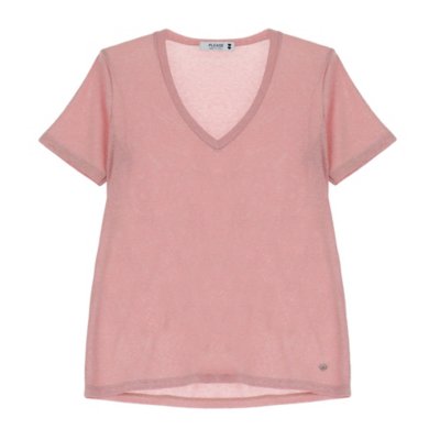 Tee-shirt à manches courtes femme OP00000 PLEASE