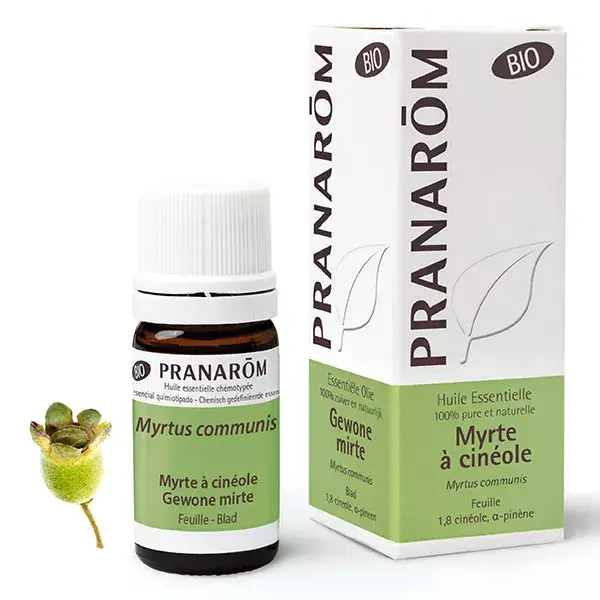 Óleo Essencial de Murta Cineol Orgânico Pranarom 5ml