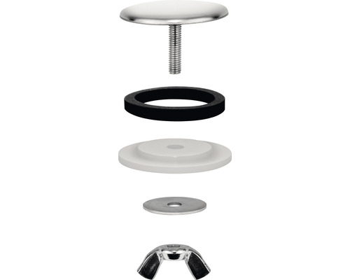 Blanco 48 mm roestvrijstalen kraangatplug